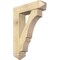Ekena Millwork Balboa Arts and Crafts Rough Sawn Bracket w/ Offset Brace, Douglas Fir, 8"W x 30"D x 42"H BKT0806X30X42BOA03RDF - alternate 1